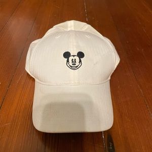 White Mickey Mouse Nike Cap